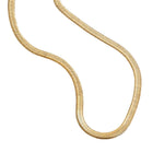 COLLIER SERPENT CHAÎNE | OR