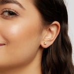 PENDIENTES D'OREILLES PERLE