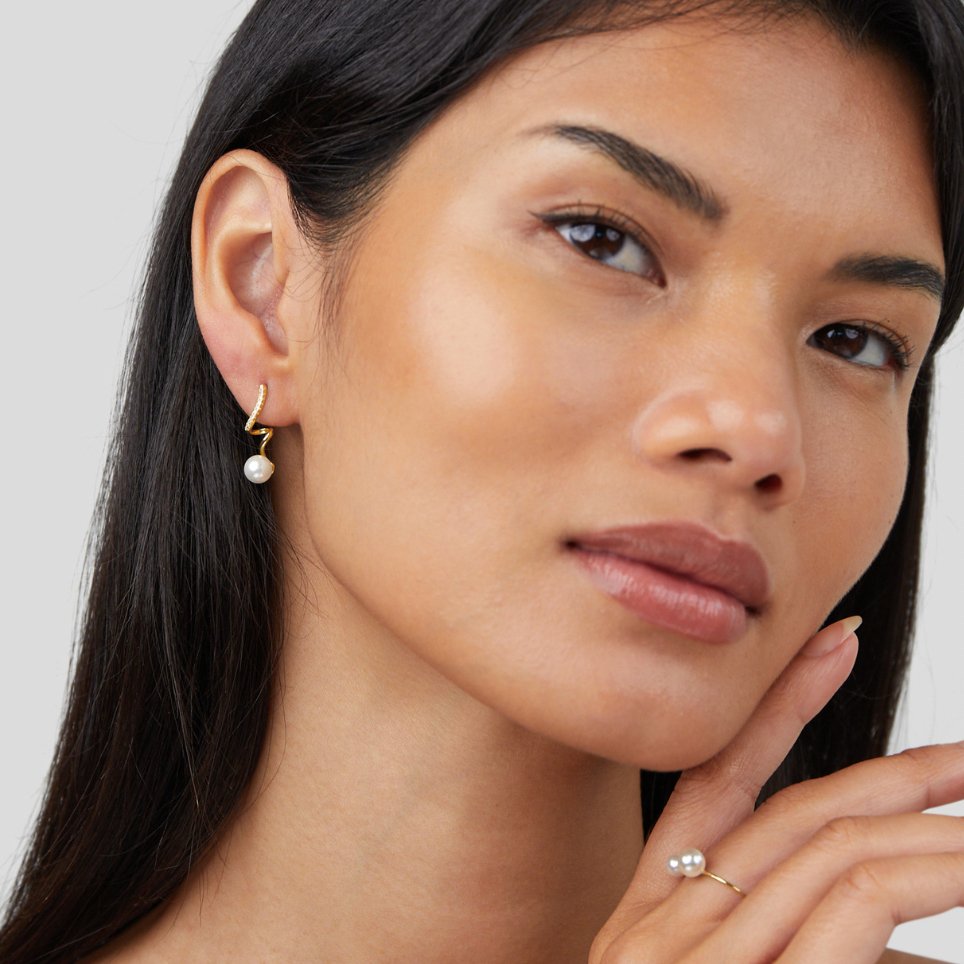 BOUCLES D'OREILLES VAGUE