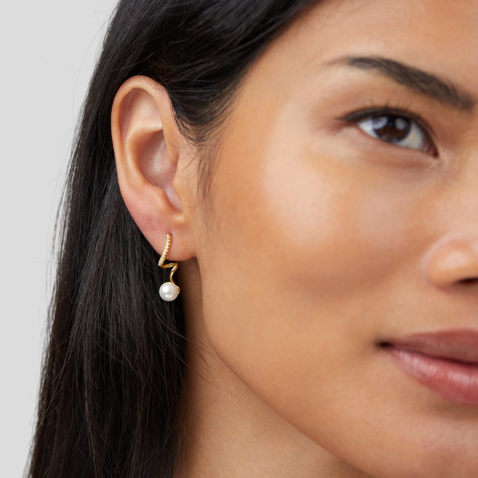 BOUCLES D'OREILLES VAGUE