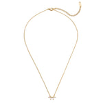 COLLIER CRISTAL FEUILLE