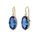 BOUCLES D'OREILLES BLEU FLORAISON | DORADO